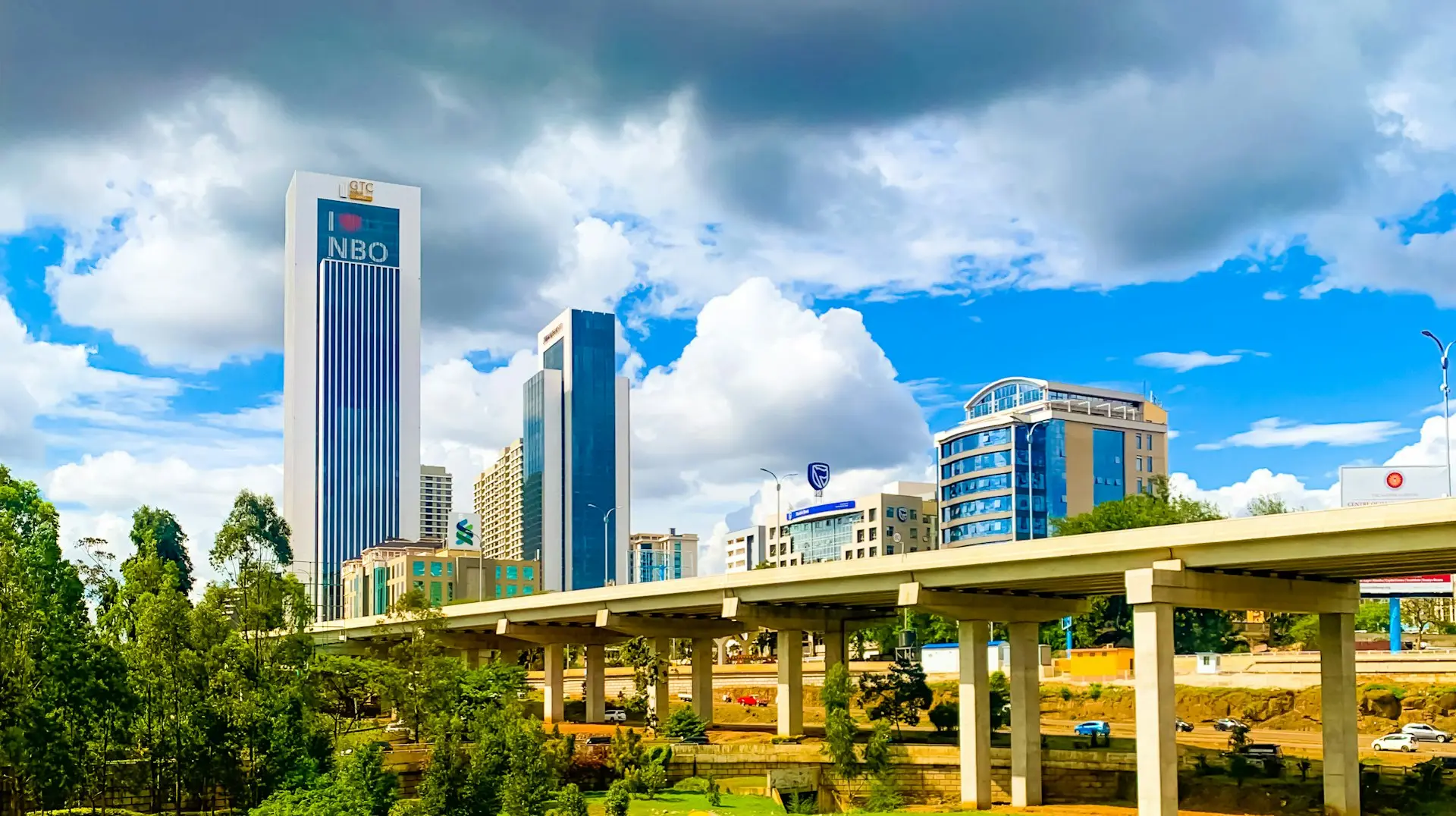 Nairobi skyline